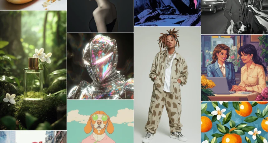 Differents types d'images générées par Midjourney